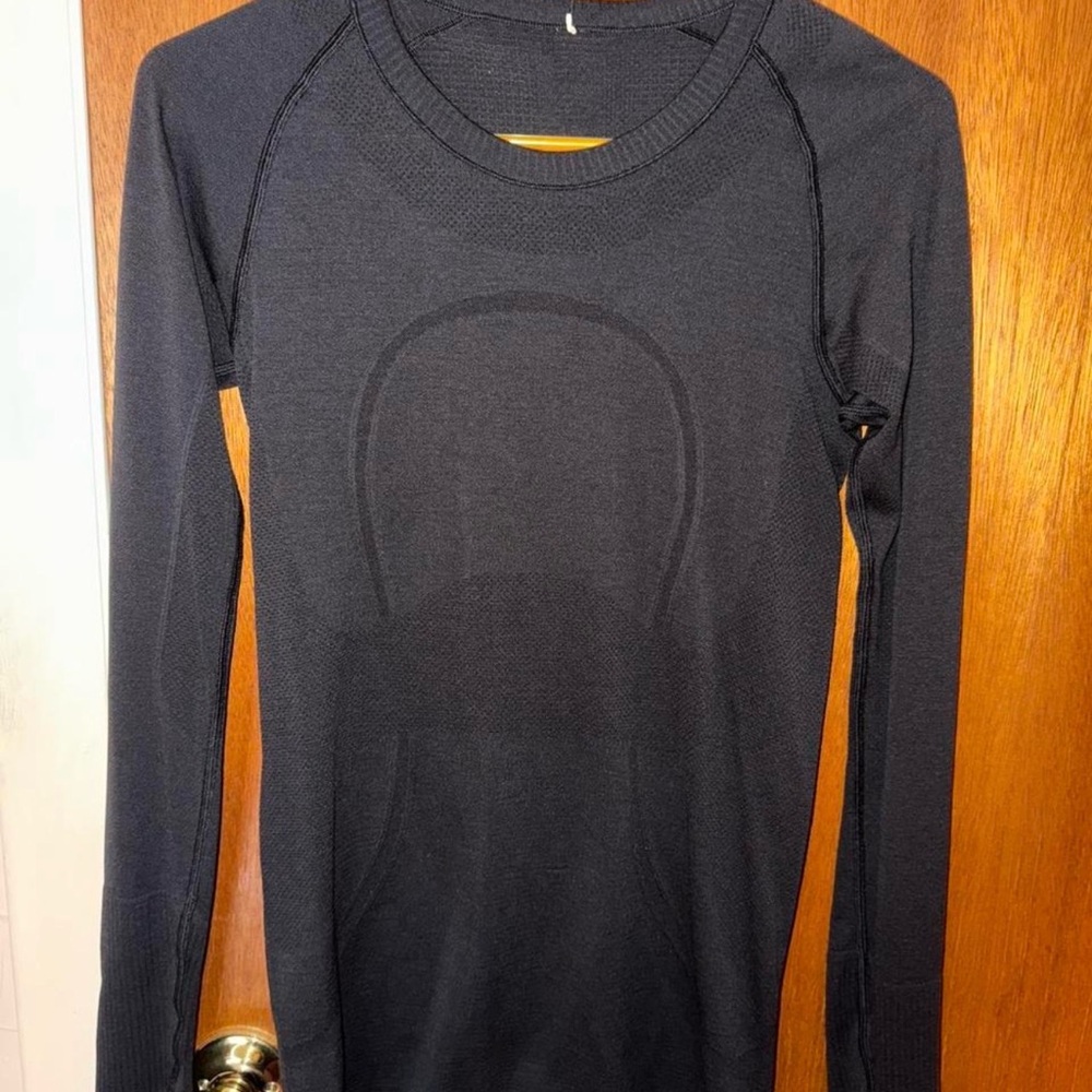lululemon black swiftly tech top